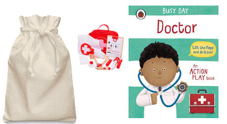 Doctor Story Sack with Medical Bag