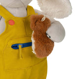 Moulin Roty Puce and Pilou Large Activity Dog with peanut