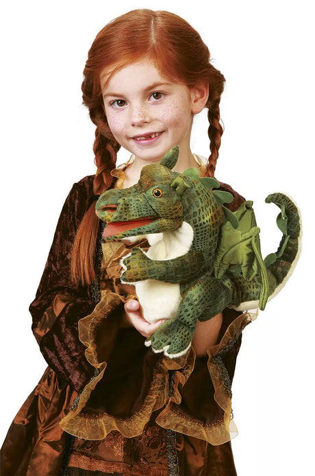 Folkmanis Baby Dragon Hand Puppet