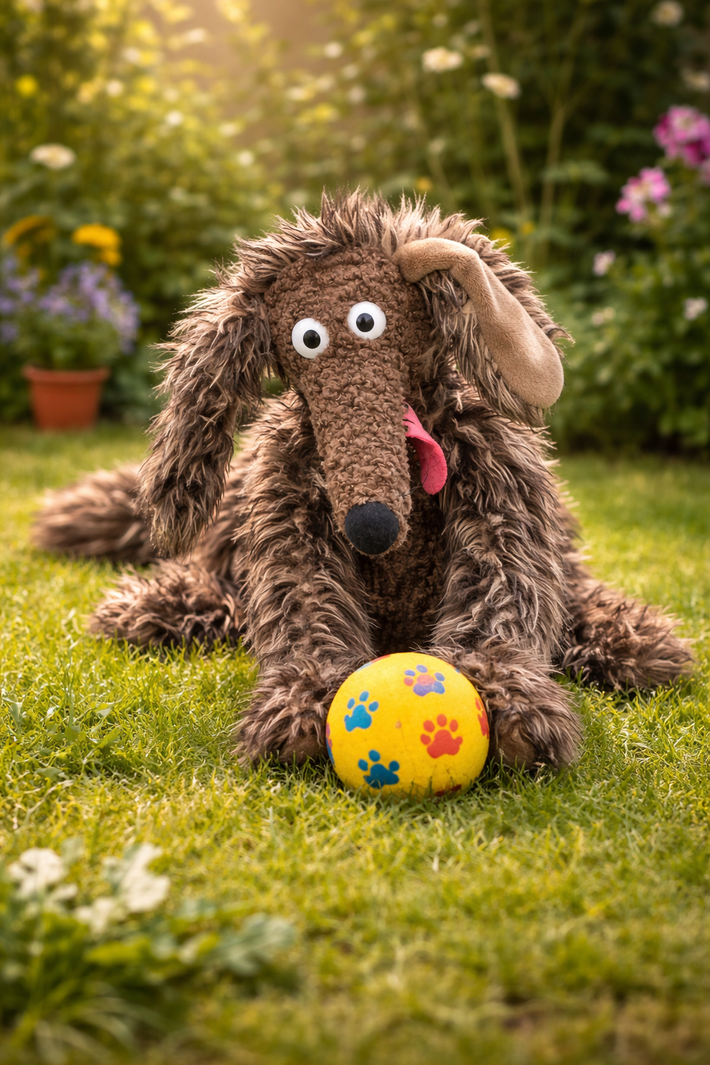 Moulin Roty Dumpster Dog Soft Toy