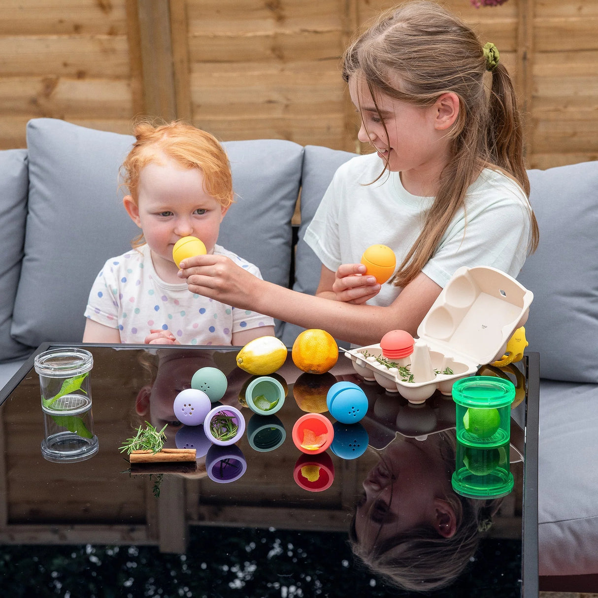TickiT SiliSoft® Sensory Eggs (Rainbow)