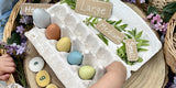 Yellow Door Sensory Size Sorting Eggs