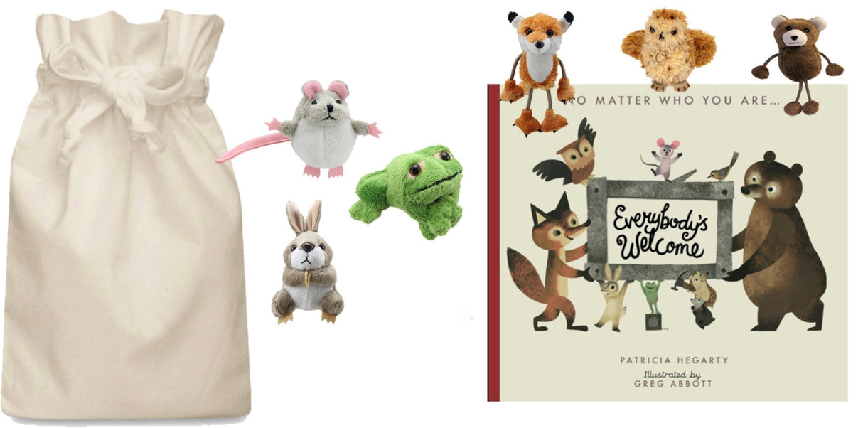 Everybody's Welcome Story Sack with Finger Puppets