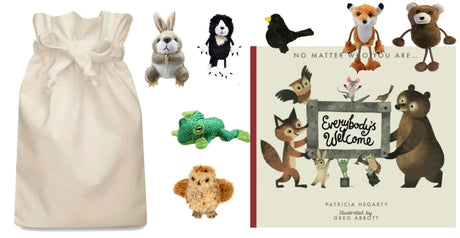 Everybody's Welcome Story Sack with Puppet Company - Little Whispers