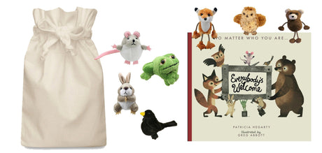 Everybody's Welcome Story Sack with Puppet Company - Little Whispers