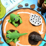 Tara's Treasures Felt Lifecycle of a Frog