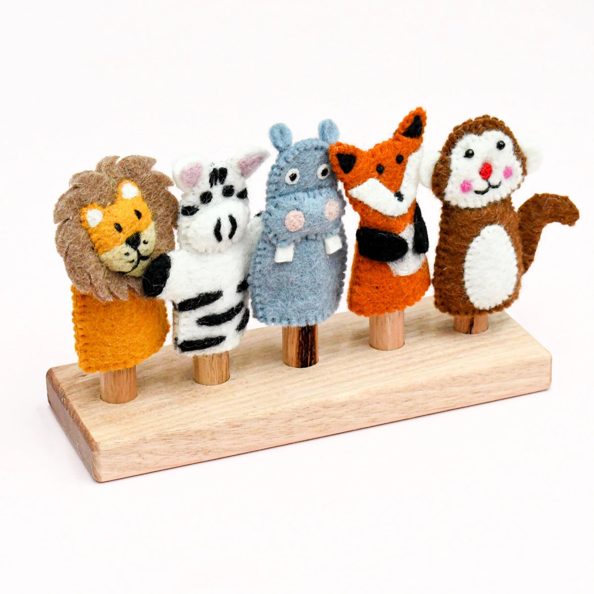 Tara's Treasures Finger Puppet Stand (5 rods) Made in Australia