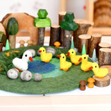 Tara's Treasures Duck Pond with 6 Ducks Play Mat Playscape