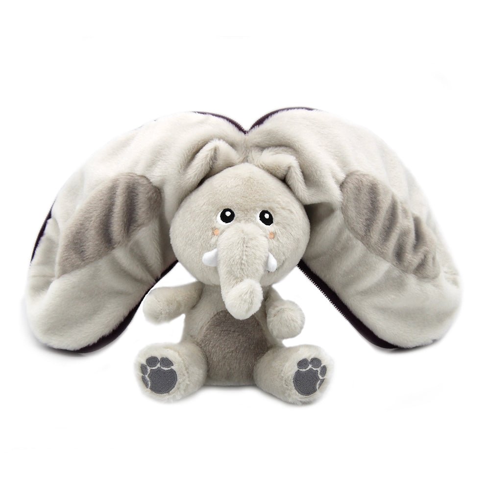 Flipetz Reset the Elephant/Aubergine 2-in-1 Soft Plush Collectable (Pre-Order due in April) - Little Whispers