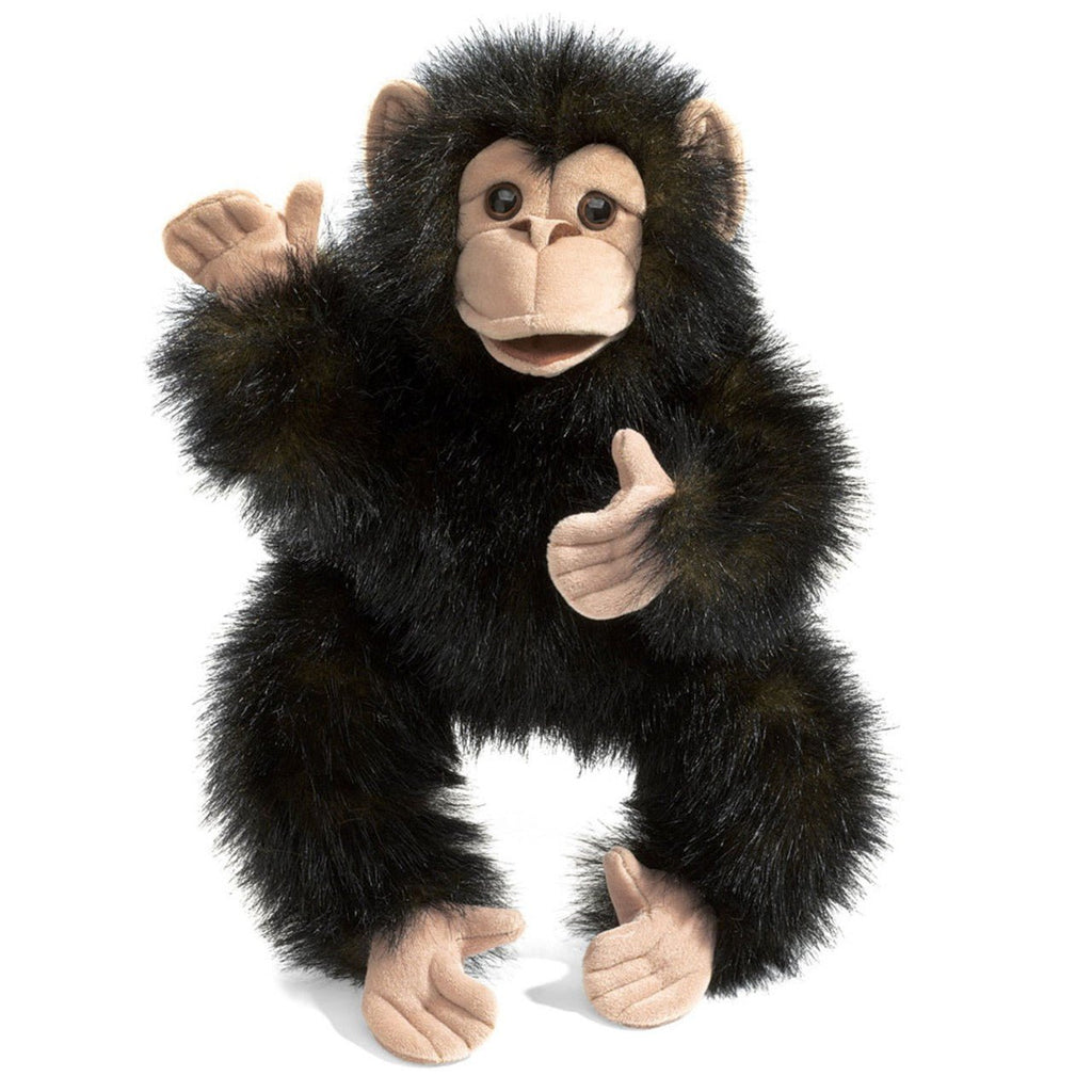 Folkmanis Baby Chimpanzee Hand Puppet (Coming Soon) - Little Whispers