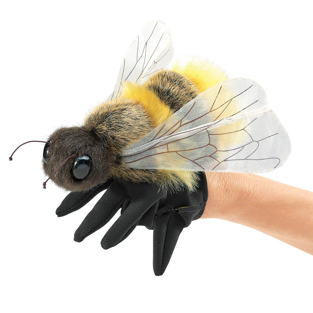 Folkmanis Honey Bee Hand Puppet (Coming Soon) - Little Whispers