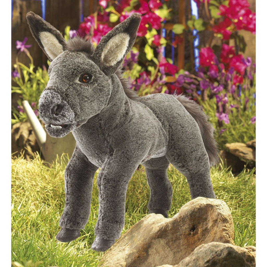 Folkmanis Large Baby Donkey Hand Puppet (Coming Soon) - Little Whispers