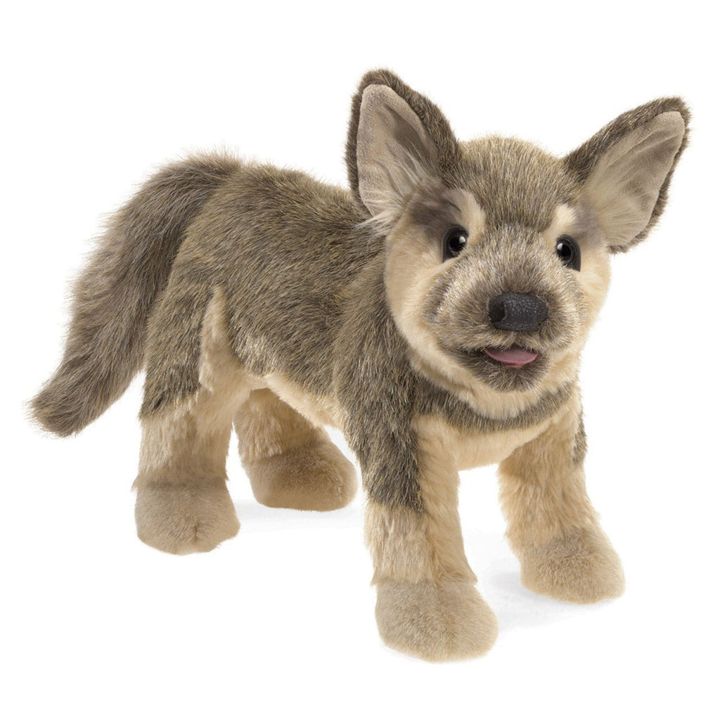 Folkmanis Large German Shepard Puppy Hand Puppet (Coming Soon) - Little Whispers