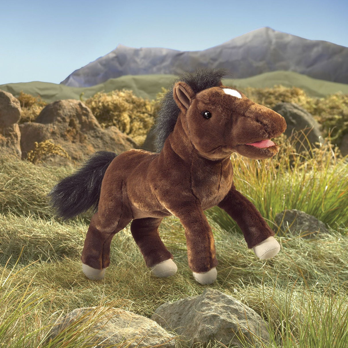 Folkmanis Large Horse Hand Puppet (Pre-Order Yours Now) - Little Whispers