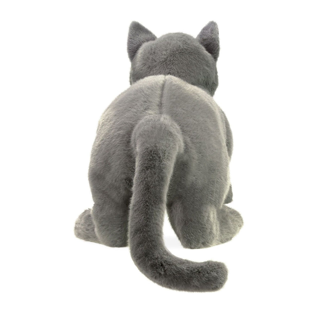 Folkmanis Large Purring Cat Hand Puppet (Pre - Order for Approx Mid August) - Little Whispers