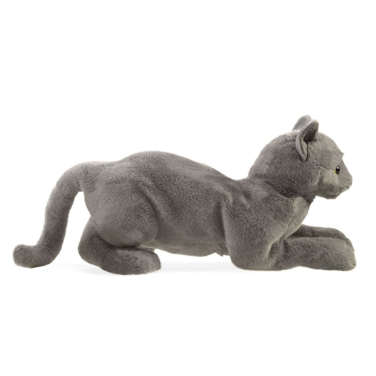 Folkmanis Large Purring Cat Hand Puppet (Pre - Order for Approx Mid August) - Little Whispers