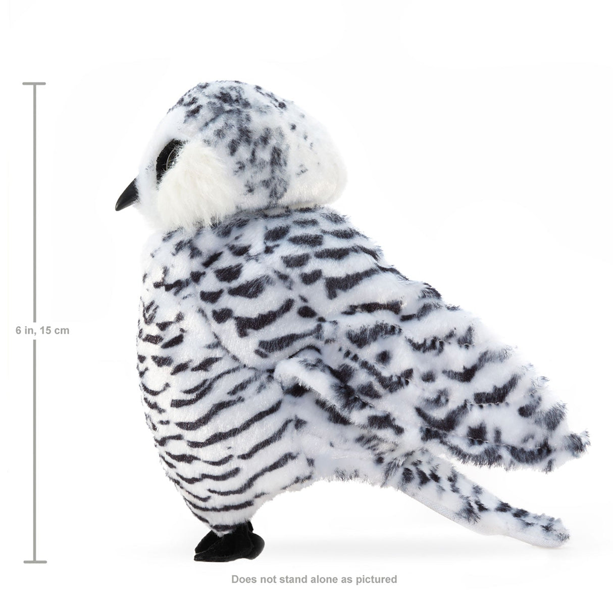 Folkmanis Small Snowy Owl Hand Puppet  - Little Whispers