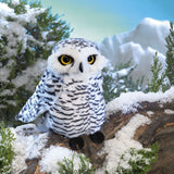 Folkmanis Small Snowy Owl Hand Puppet  - Little Whispers