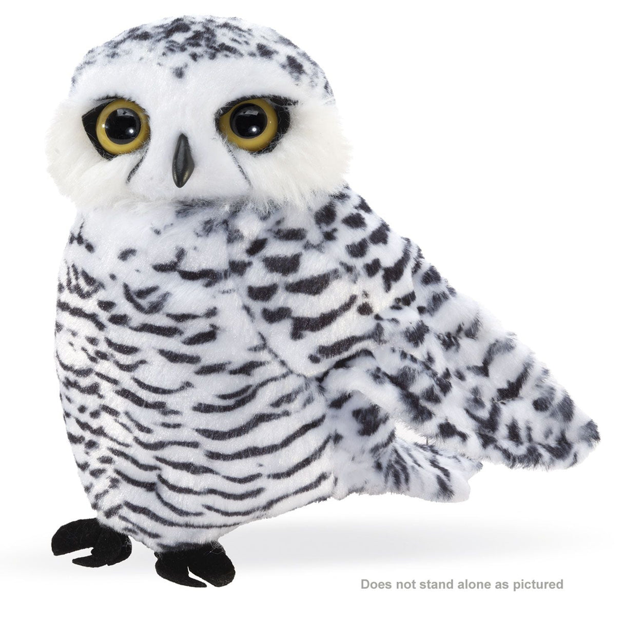 Folkmanis Small Snowy Owl Hand Puppet  - Little Whispers