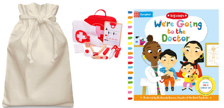 Going to the Doctors Story Sack with Medical Bag