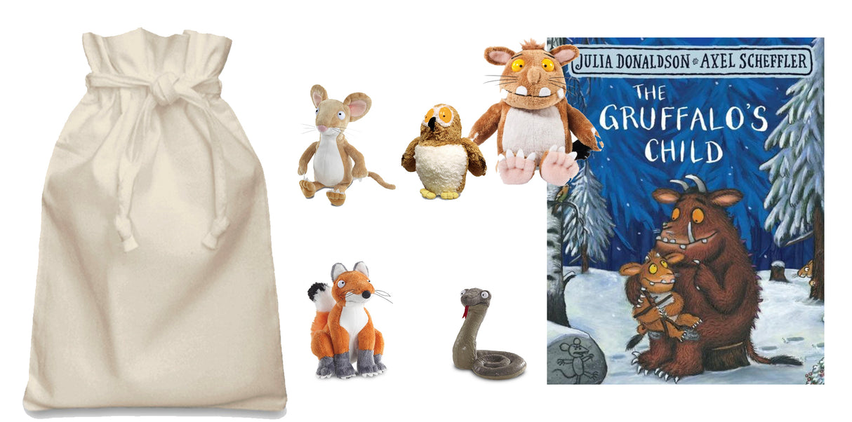 Gruffalo’s Child Story Sack – with Aurora Soft Toys