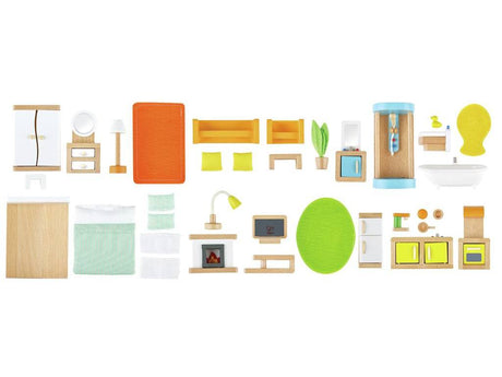 Hape All Season House (Furnished) (Direct Shipping UK Only) - Little Whispers