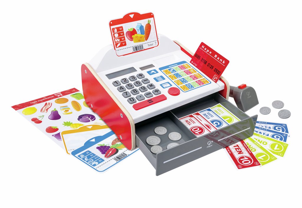 Hape Beep 'n' Buy Cash Register E3184 (Direct Shipping UK Only) - Little Whispers