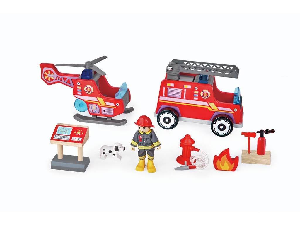 Hape Fire Station (Direct Shipping UK Only) - Little Whispers