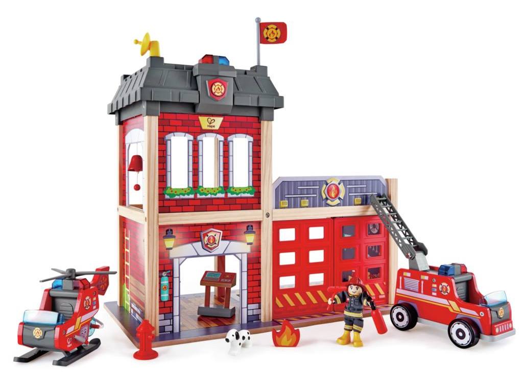 Hape Fire Station (Direct Shipping UK Only) - Little Whispers