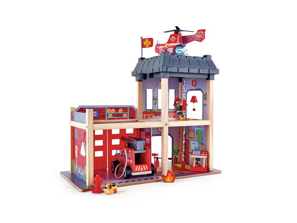 Hape Fire Station (Direct Shipping UK Only) - Little Whispers