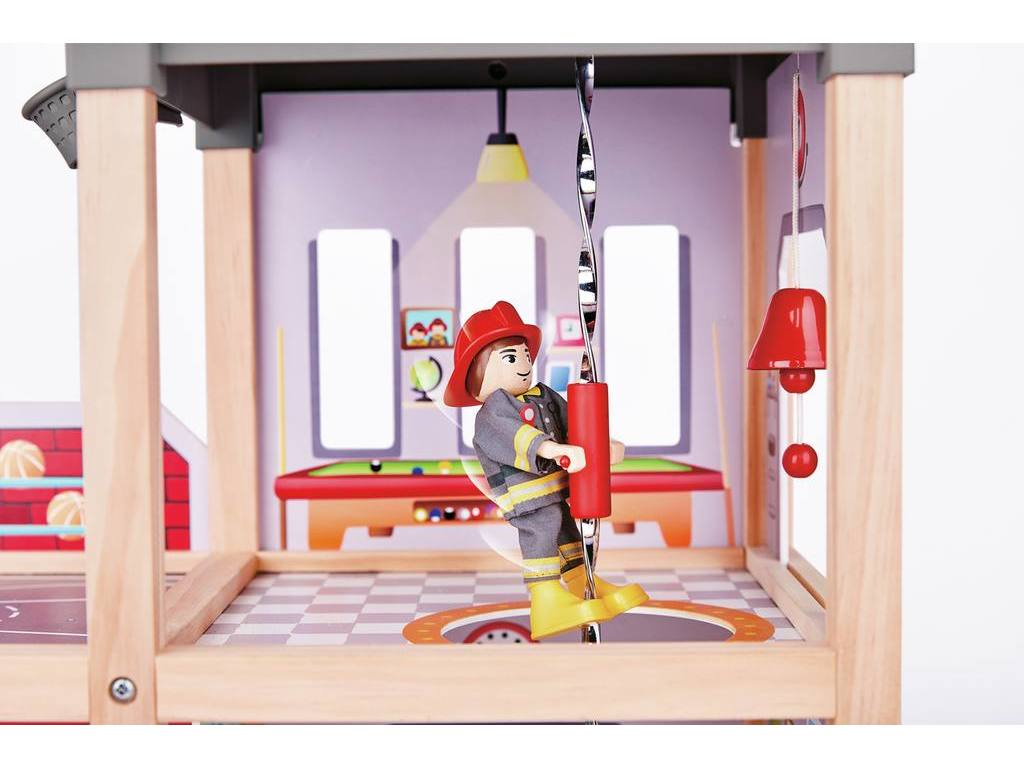 Hape Fire Station (Direct Shipping UK Only) - Little Whispers