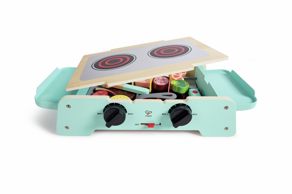 Hape Sizzling Griddle & Grill BBQ E3214 (Direct Shipping UK Only) - Little Whispers