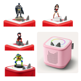 Toniebox 2 Superheroes Bundle with 4 Character Tonies