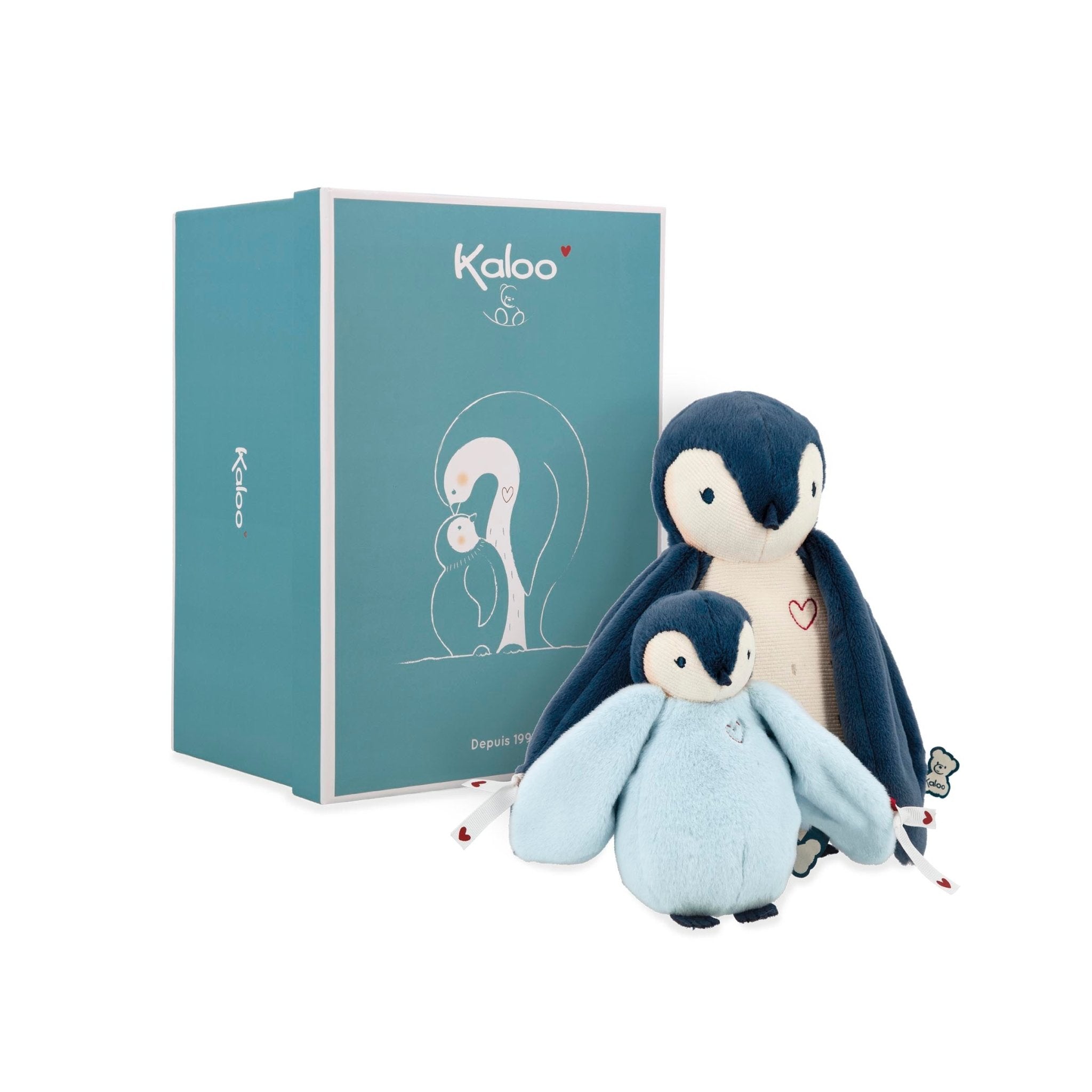 Kaloo Cuddle Plushies Penguin Blue Little Whispers