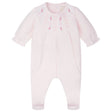 Emile Rose Kerry Baby Girls Pink Pretty Cotton Babygrow