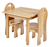 Lanka Kade Wooden Table and Chairs (Direct Shipping) - Little Whispers