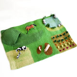 Tara's Treasures Large Farm Play Mat Playscape