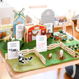 Tara's Treasures Large Farm Play Mat Playscape