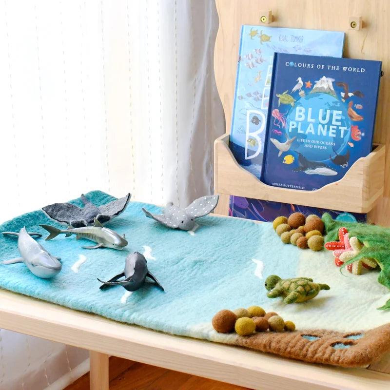 Tara's Treasures Large Sea and Rockpool Play Mat Playscape
