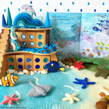 Tara's Treasures Large Sea and Rockpool Play Mat Playscape