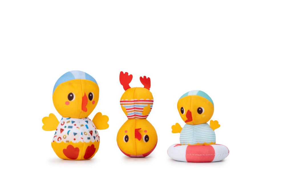 Lilliputiens 3 Bath Ducks Learning to Swim 83544 - Little Whispers