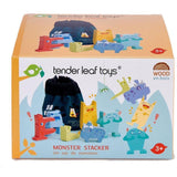 Monster Stacker and Cloth Book Activity Story Sack - Little Whispers