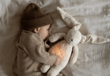 Moonie 2.0 Sand Nature Bunny - The Organic Hummy Bunny with Lamp - Little Whispers