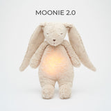 Moonie 2.0 Sand Nature Bunny - The Organic Hummy Bunny with Lamp - Little Whispers