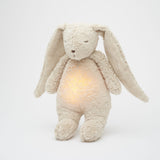 Moonie Bunny Sand Nature - The Organic Humming Bunny with Lamp - Little Whispers