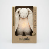 Moonie Bunny Sand Nature - The Organic Humming Bunny with Lamp - Little Whispers