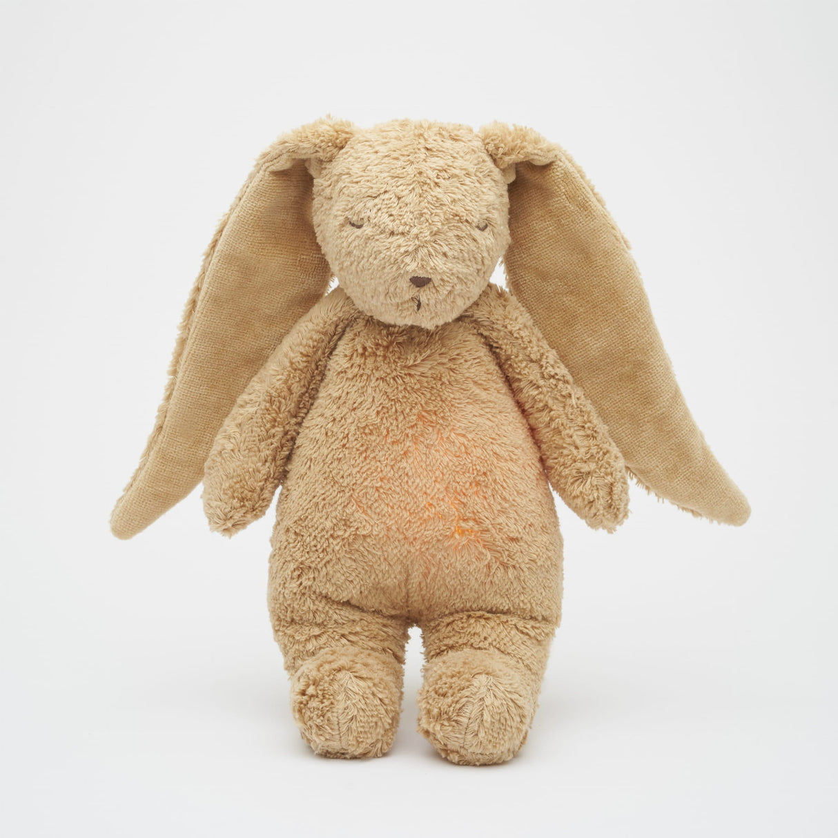 Moonie Cappuccino Nature Bunny - The Organic Hummy Bunny with Lamp - Little Whispers