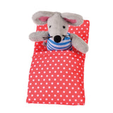 Mouse in a little house soft toy - Little Whispers