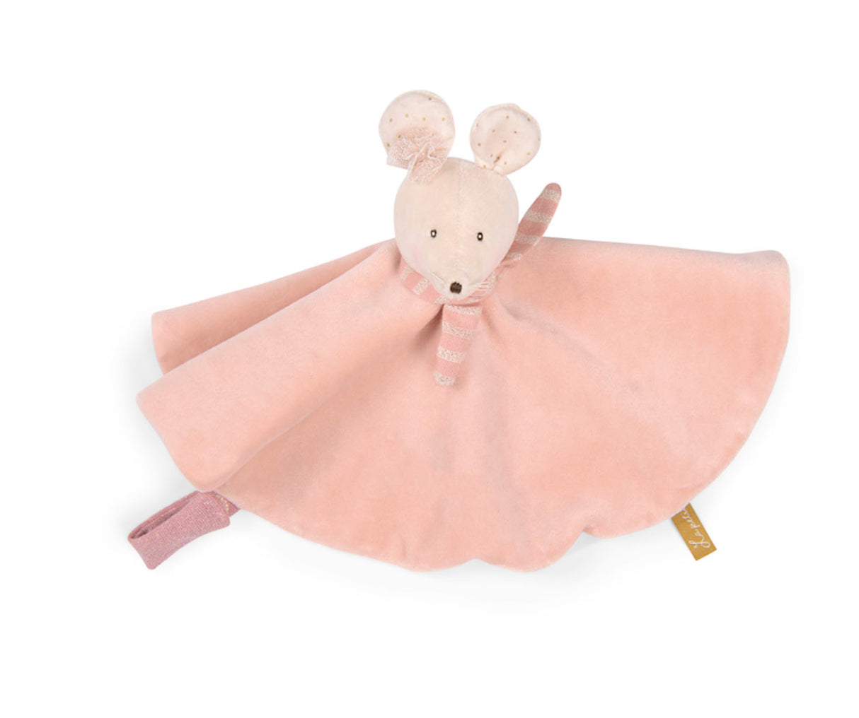 Moulin Roty Pink Mouse Round Comforter
