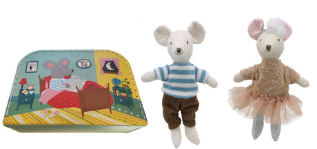 Wilberry Mice in a Mouse Suitcase
